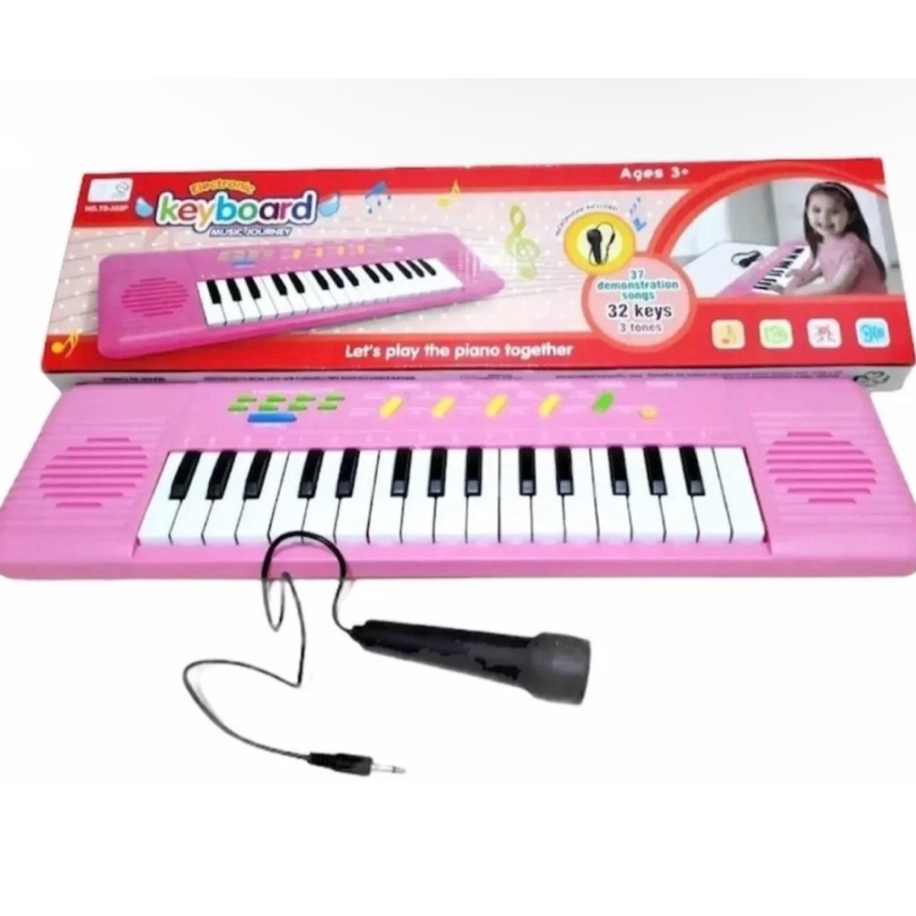 37 jogos de música eletrônicos para crianças, piano musical, brinquedo,  teclado musical, sintético, instrumento musical, piano keybaord - AliExpress