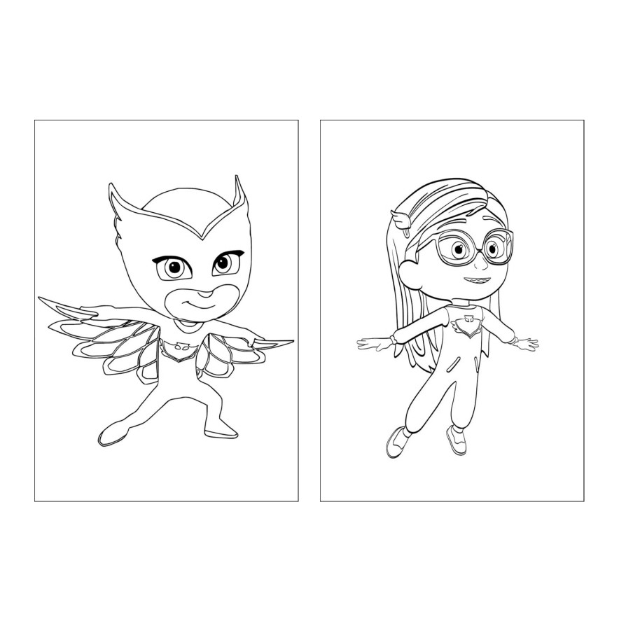 pj masks desenho para colorir