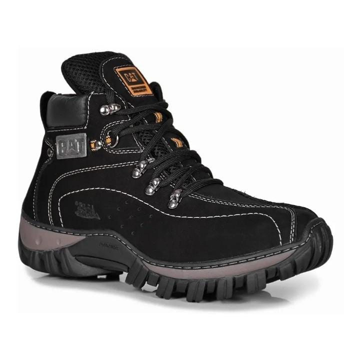 Bota Caterpillar Zeus Masculino Couro Legitimo Original Lançamento