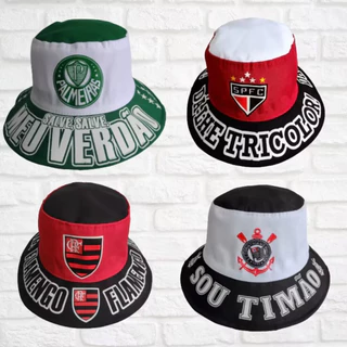 Chapéu de Time Modelo Bucket Adulto Masculino Feminino bone