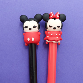 Kit 2 Canetas Casal Mickey e Minnie Baby Gel