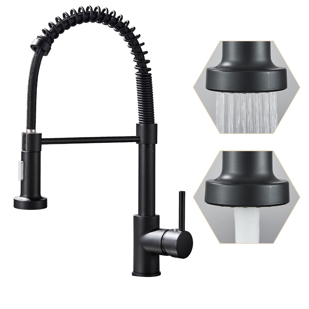 Torneira Cozinha Gourmet Monocomando Flexivel Para Com Spray Extensor ...
