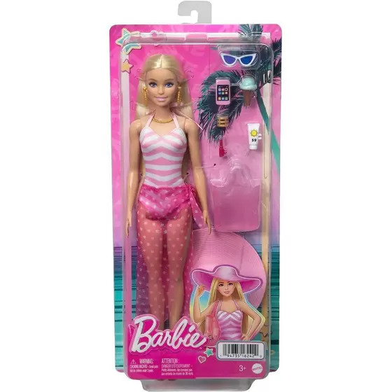 Barbie em Traje Rosa Ocidental com Chapéu de Cowboy HPK00 - Mattel