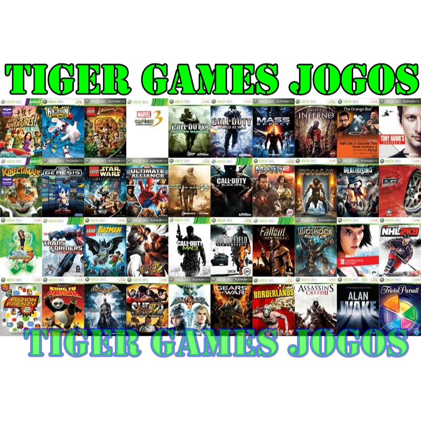 Comprar Kit 10 Jogos Xbox 360 - Destravado a sua Escolha - a
