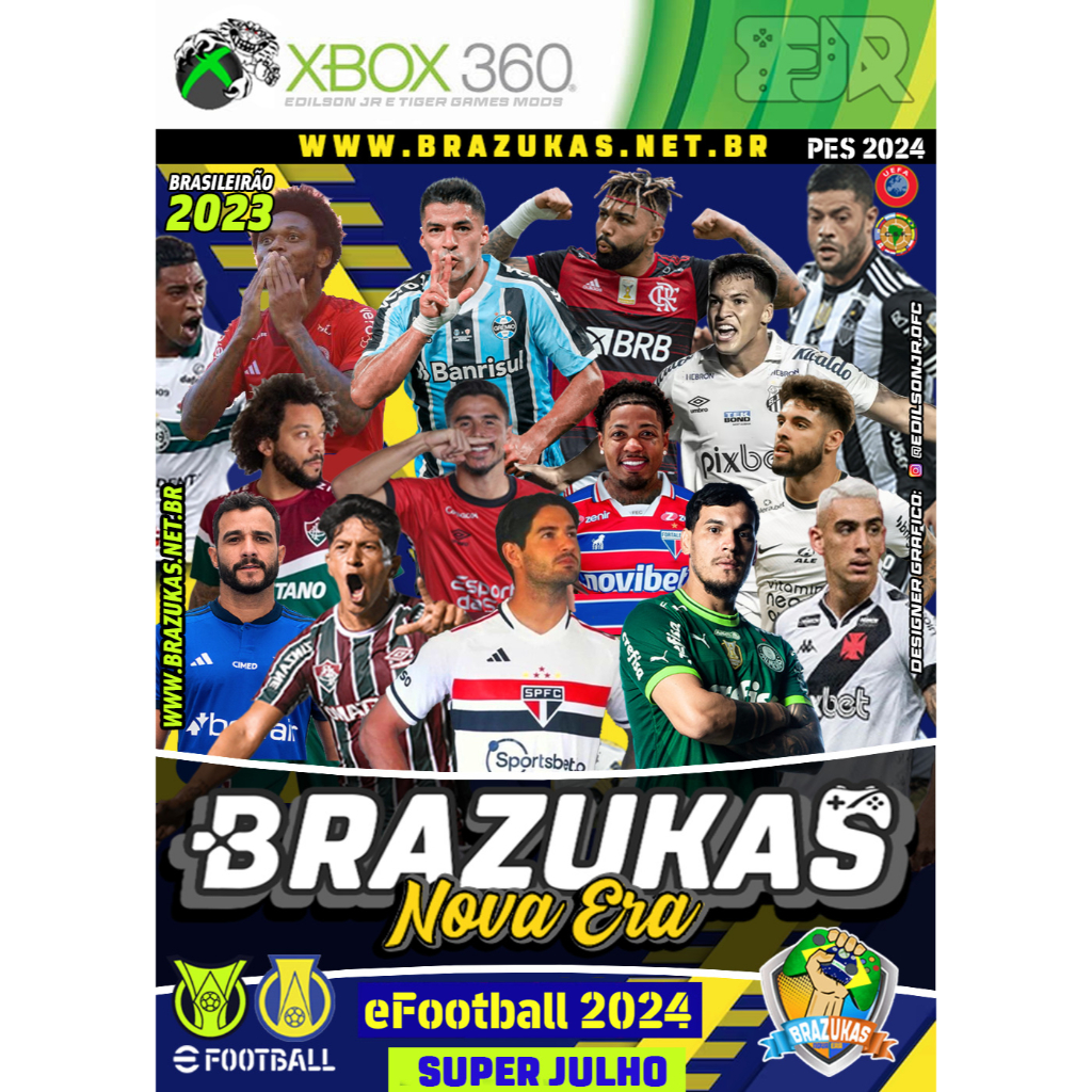 Brazukas Versão Julho 2023 para xbox 360
