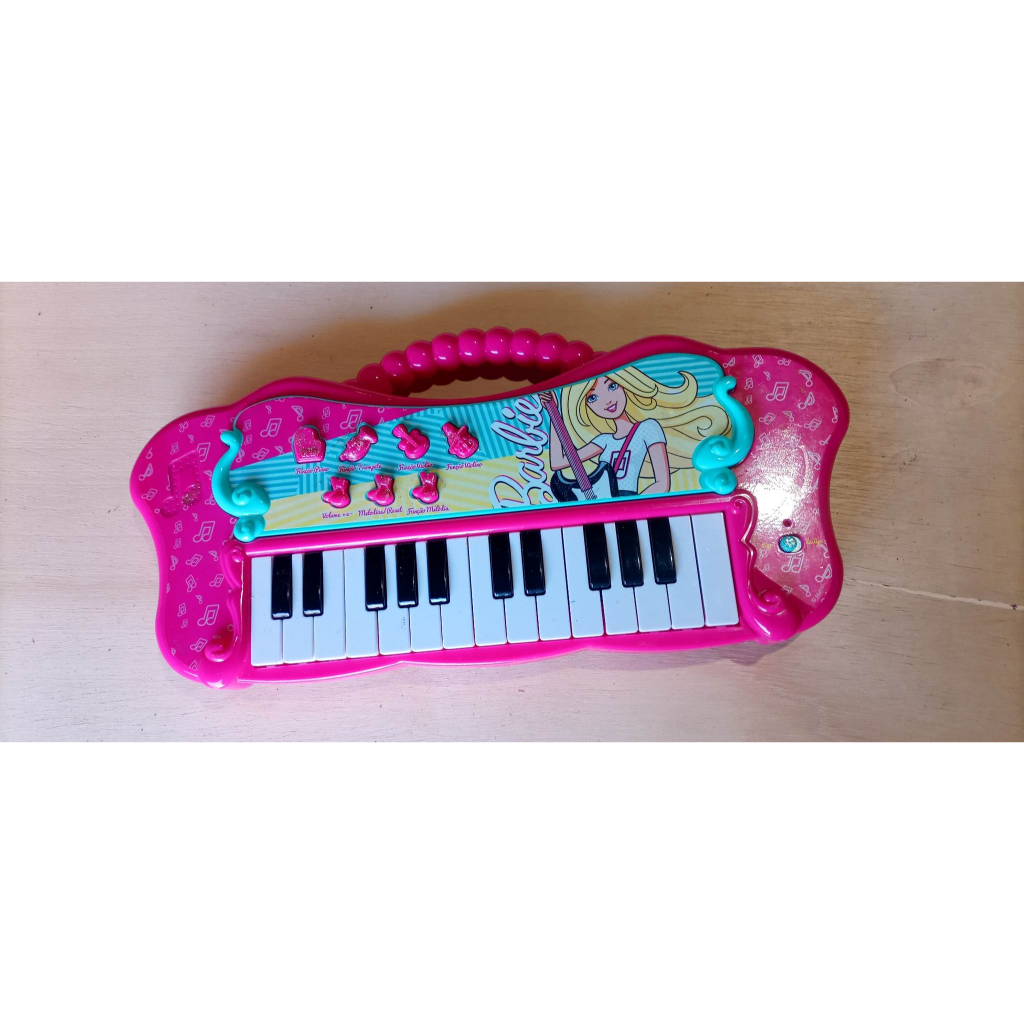 Teclado Infantil Barbie Fabulosa Com Função Mp3 - FUN