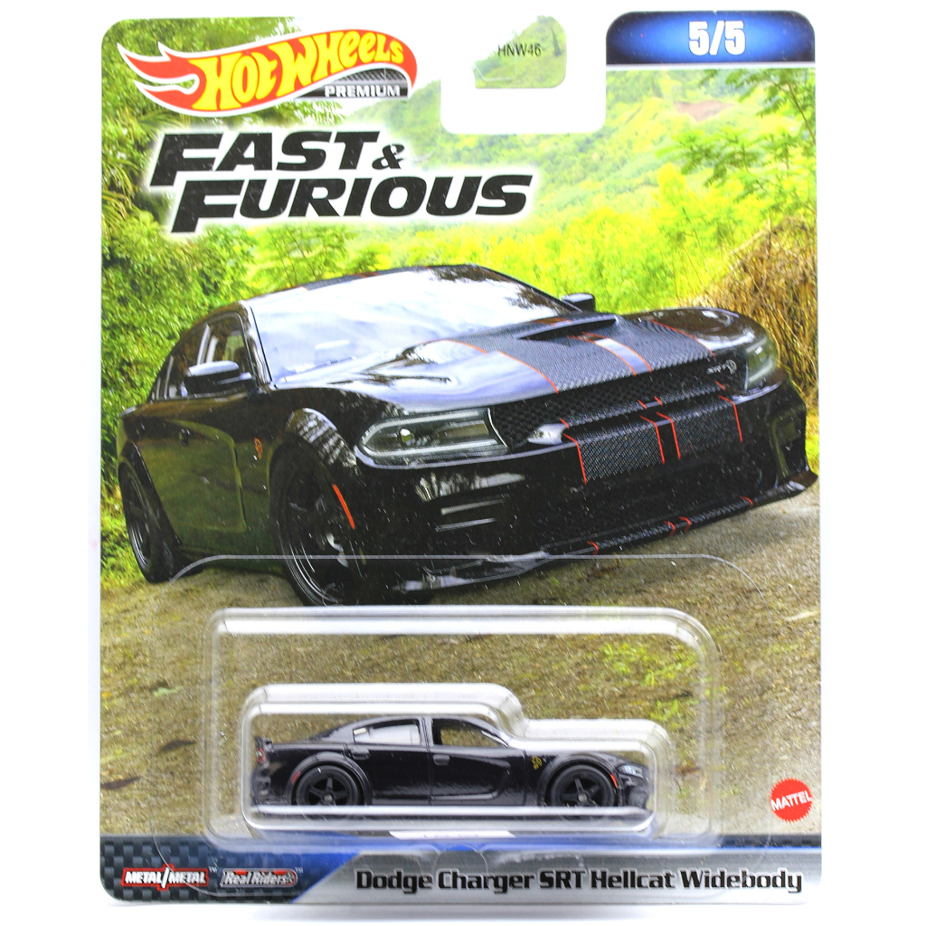 Hot Wheels Premium Dodge Charger Srt Hellcat Widebody Velozes E Furiosos Fast And Furious