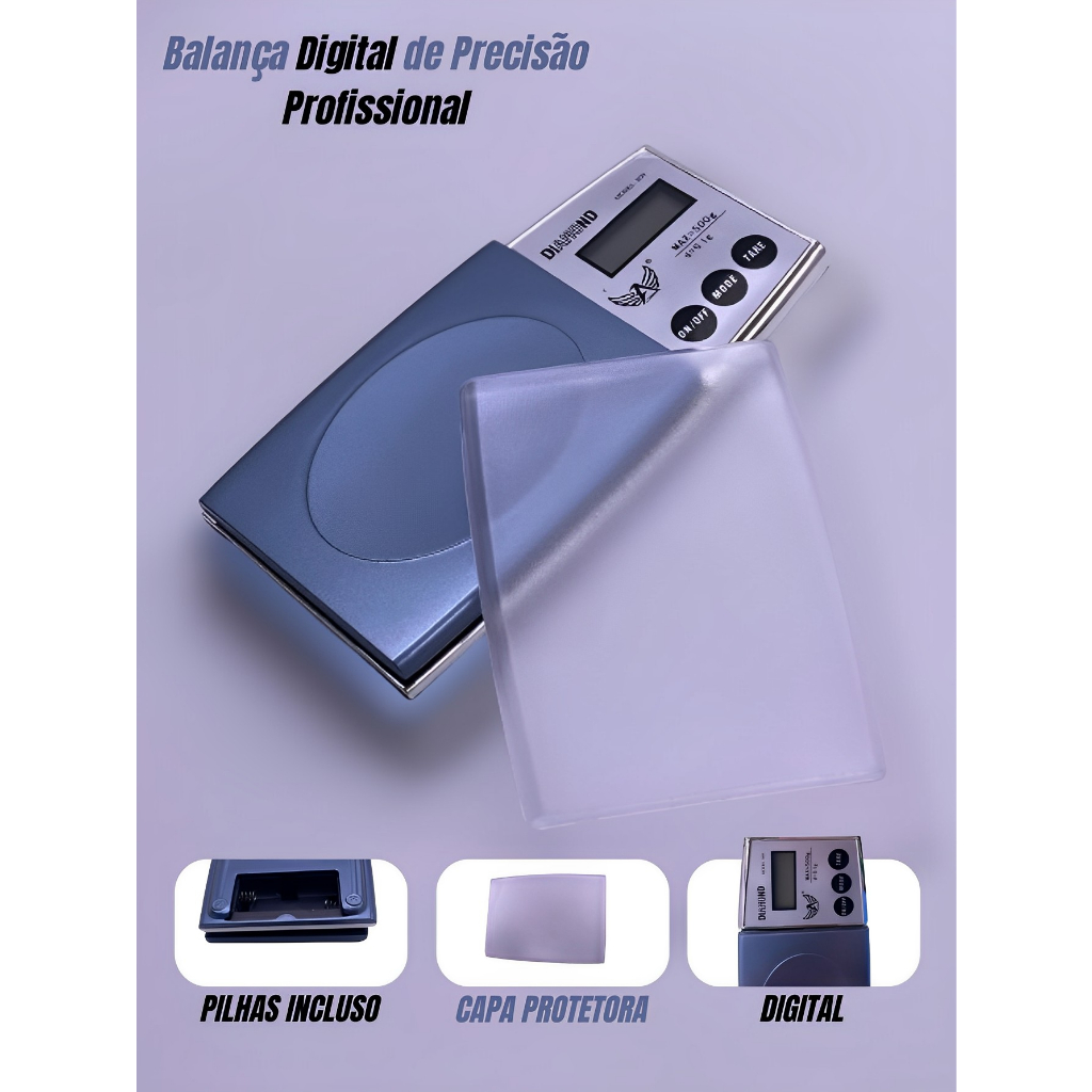 Balança Digital de Precisão Profissional para Joias e outros afins ...