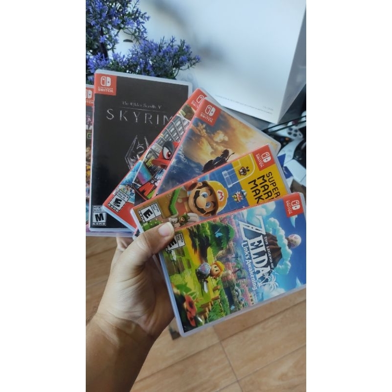 Jogos Nintendo switch fisico
