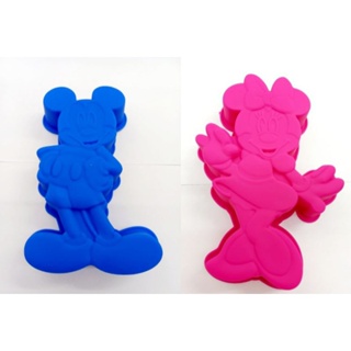 forma de silicone formato inteiro do Mickey e minnie assadeira de silicone Mickey minnie