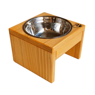 Comedouro Único Elevado 20cm de Altura Para Cachorro