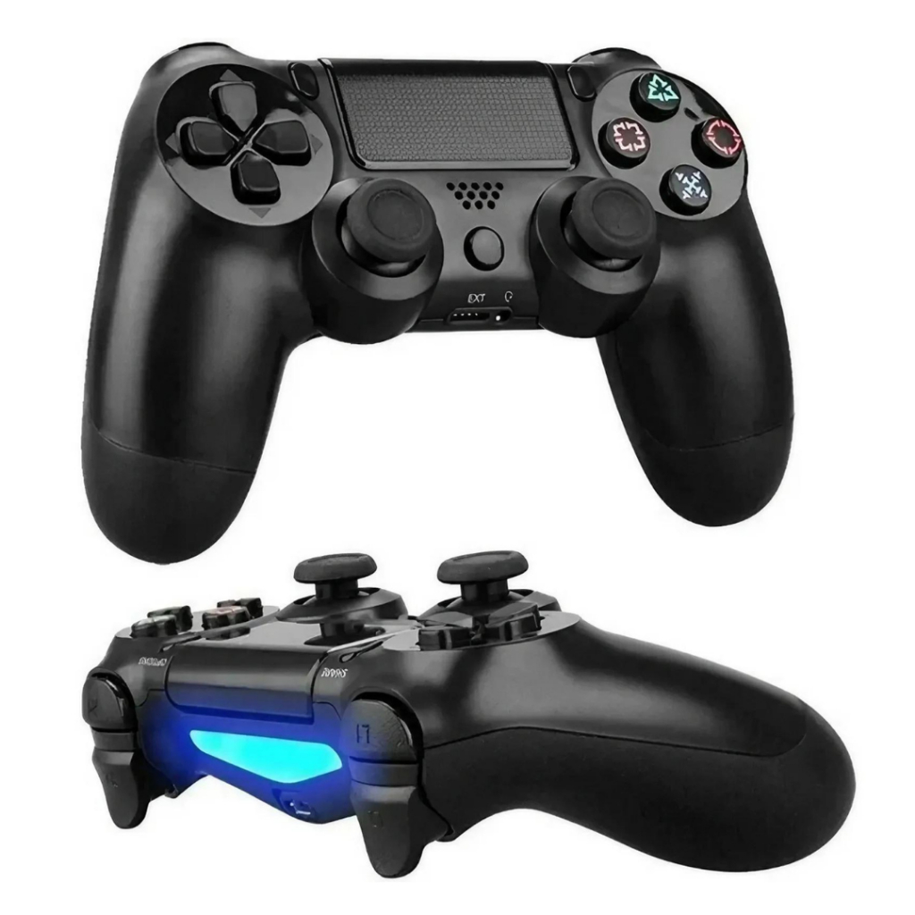 Controle Playstation 4 Com Fio Ps4 Led Joystick Video Game em