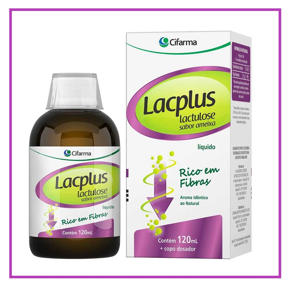 Lacplus Com 120ml Sabor Ameixa - Cifarma | Shopee Brasil