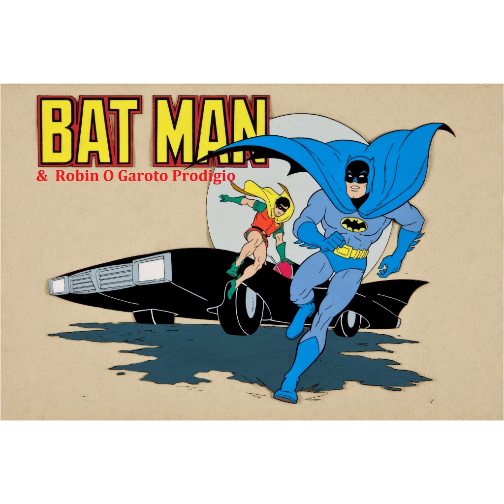 As Aventuras de Batman e Robin '67 Completo | Shopee Brasil
