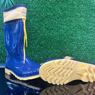 Bota Borracha Galocha Industrial Calfor Pampeana Com Amarra