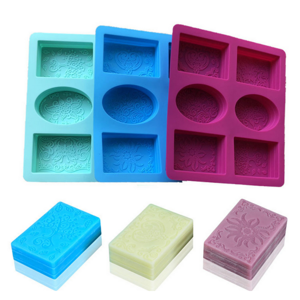 Forma De Silicone Para Sabonete Artesanal Molde de Silicone