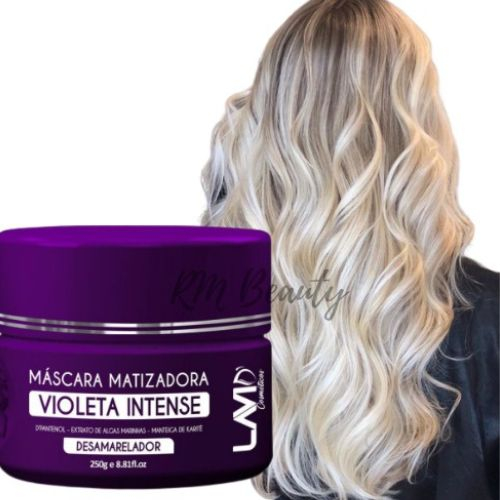 Matizador Desamarelador para Loiras Violeta Intense 250g Lavid a
