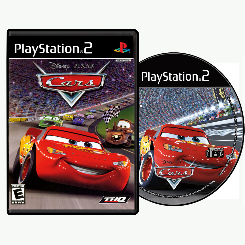 Disney Pixar Carros PS2 (Seminovo) - Play n' Play