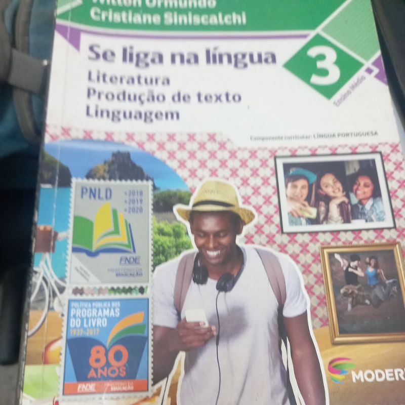 se liga na língua literatura produção de textos linguagem Wilton ormundo Shopee Brasil