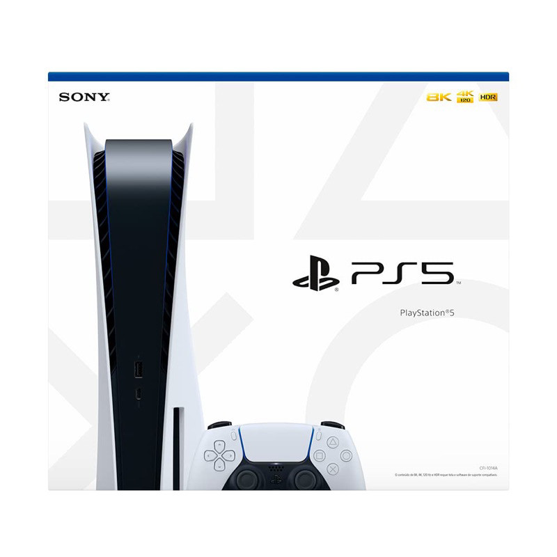 Console PlayStation 5 Mídia Física Novo Lacrado 1 Ano de Garantia