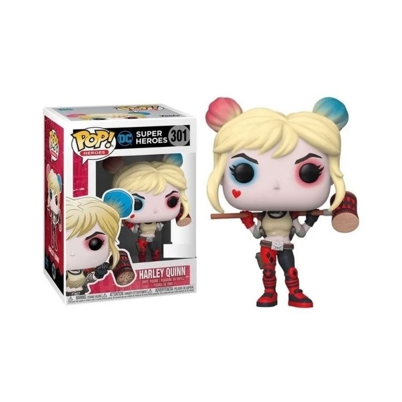 Boneco funko colecionável Arlequina Aves de Rapina Dc Comics Harley Quinn