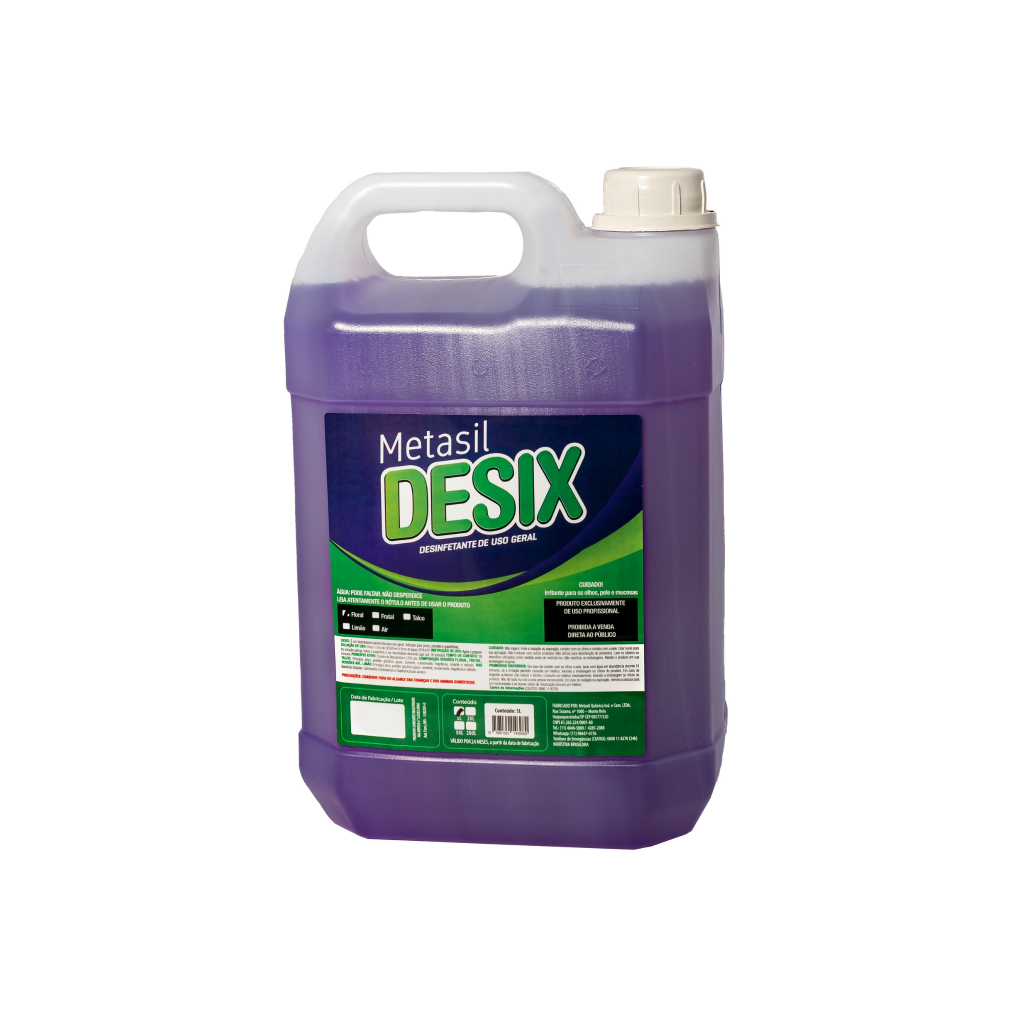 Desinfetante Bactericida De Uso Geral e Ar Condicionado Metasil Floral ...