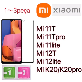 Película De Vidro 3D Para Xiaomi Mi 11T Mi11Tpro Mi11lite Mi12T Mi12lite Mi k20 k20pro