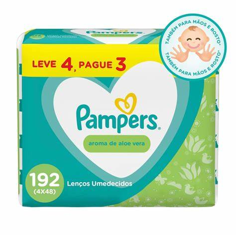 Lenços Umedecidos 48 Un. Pampers Splashers Baby Shark 48 Unidades Limpeza  Refrescante