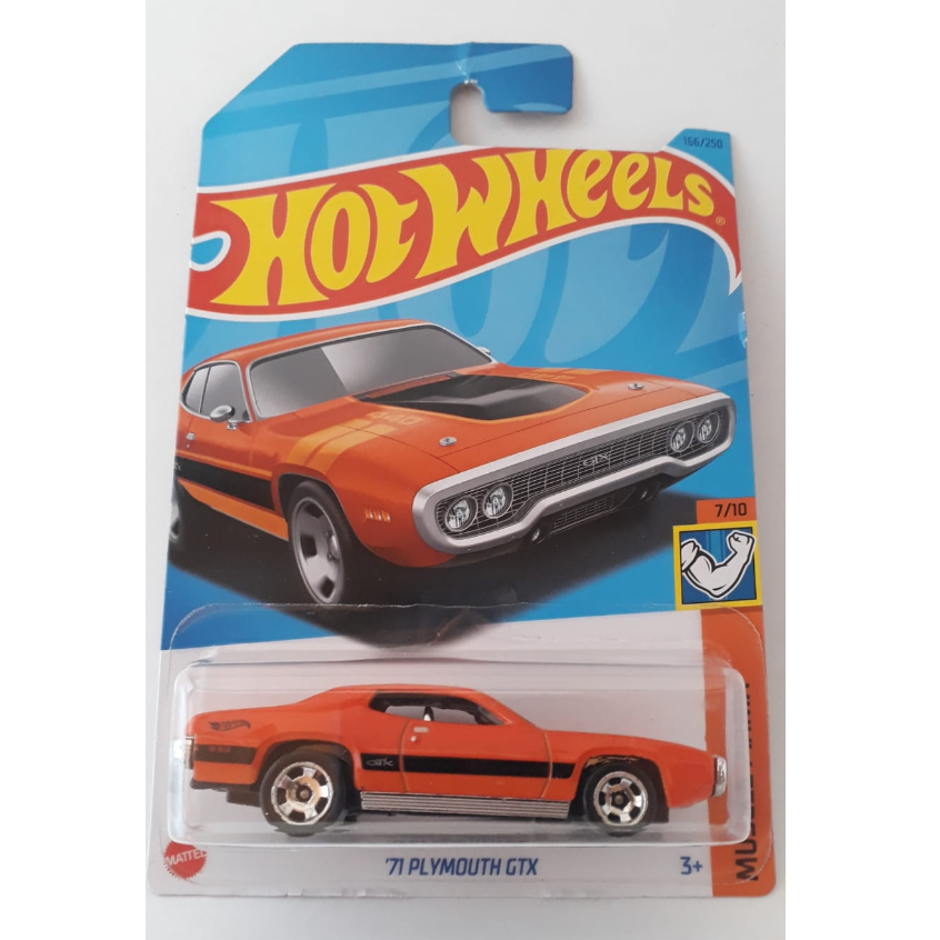 71 Plymouth GTX - 2023 - Laranja - 1/64 - Hot Wheels - Mattel