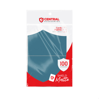 Card Sleeves Central Shield - Básico Padrão 65 x 90mm - 100 unid Acessórios