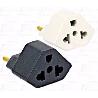 2 adaptadores tomada para air fryer microondas pino grosso 10a 20a pino tomada tripla americana