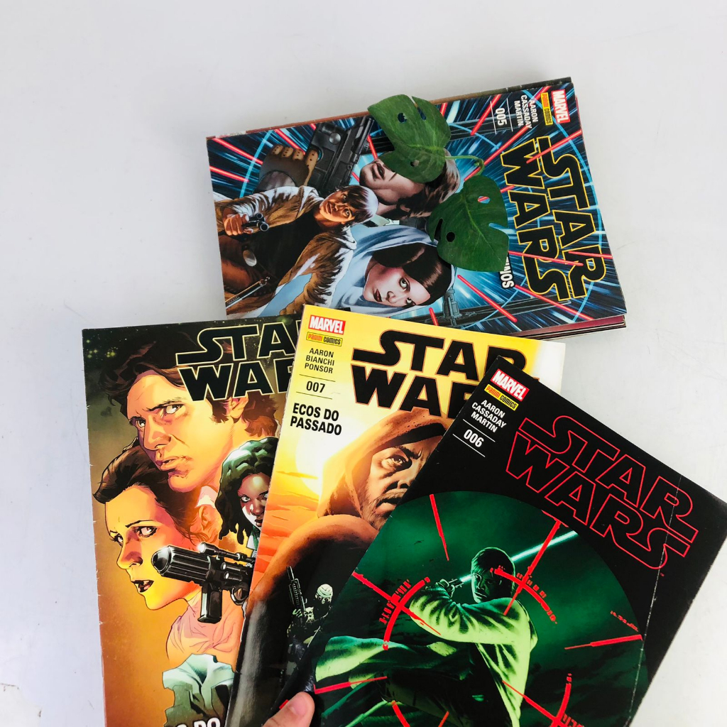 Vários Gibis Star Wars Marvel Panini Comics