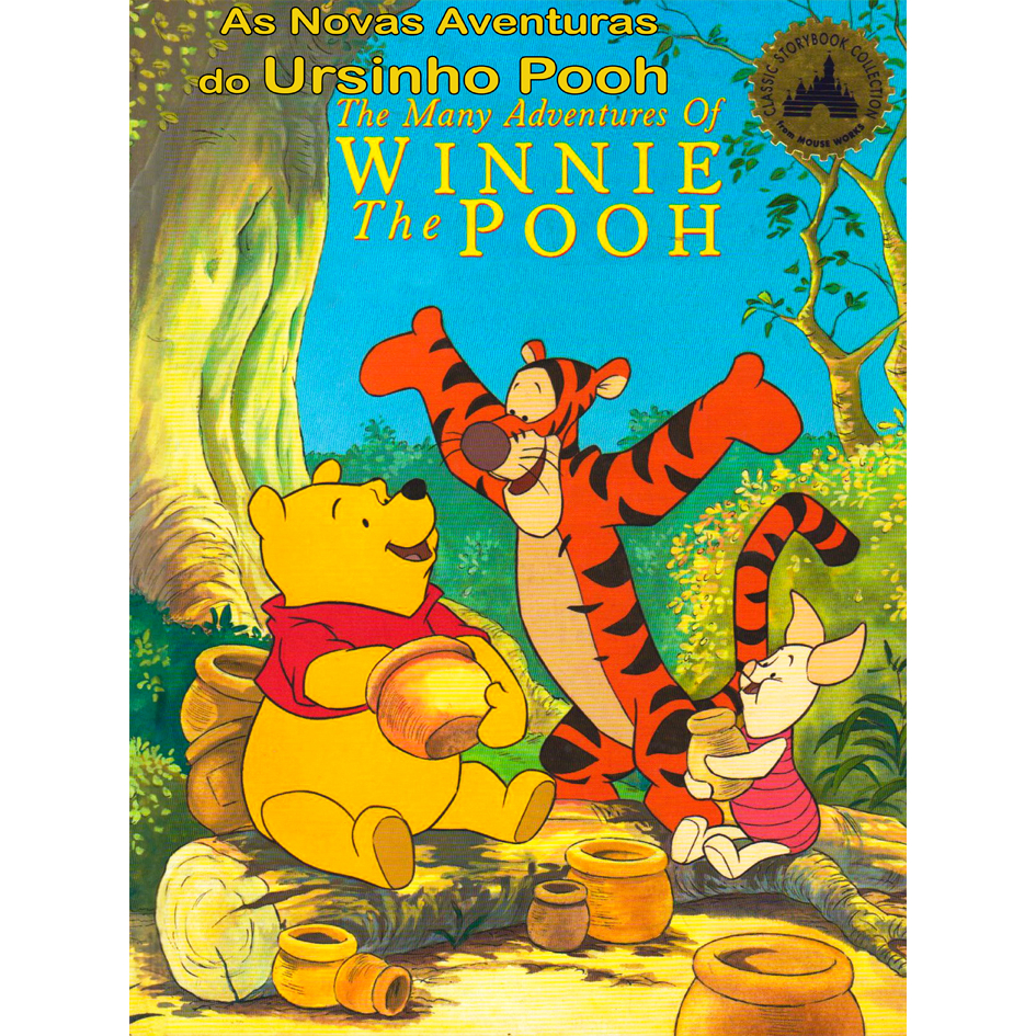 As Novas Aventuras do Ursinho Pooh Completo com Filmes | Shopee Brasil