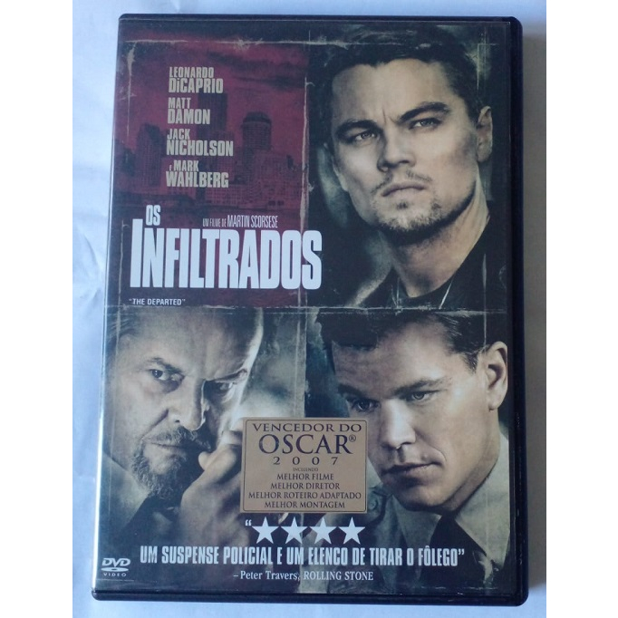 DVD Original - Os Infiltrados - Leonardo Dicaprio | Shopee Brasil