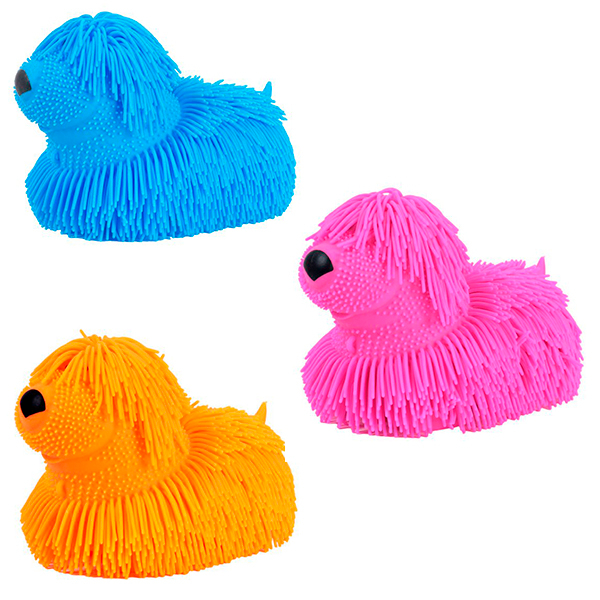 Boneco Anti Stress Mania Flofys Cachorrinho Em Tpr - Dm Toys