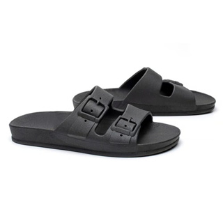 Sandália Feminina Birken Confort Lisa Slide Fivela Dupla