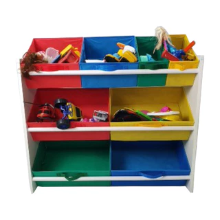 Organizador Porta Brinquedo Quarto Montessoriano Colorido
