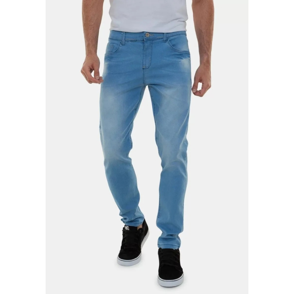Calça Jeans Tradicional Masculina Nº 36 Ao Nº 60