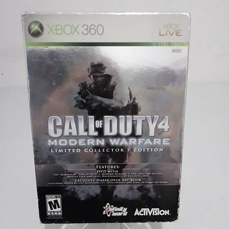 CALL OF DUTY 4 MODERN WARFARE SEMI NOVO XBOX 360