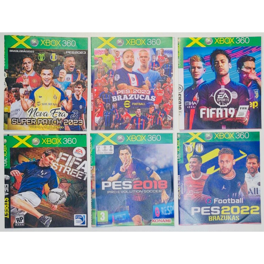 Fifa Soccer 08 Fifa soccer 09 Xbox Jogos de Futebol raros para 360 Mídia  Física Original Pronta Entrega