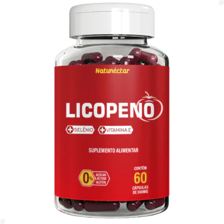 Licopeno com Vitamina E e Selênio - 60 cápsulas Natunéctar