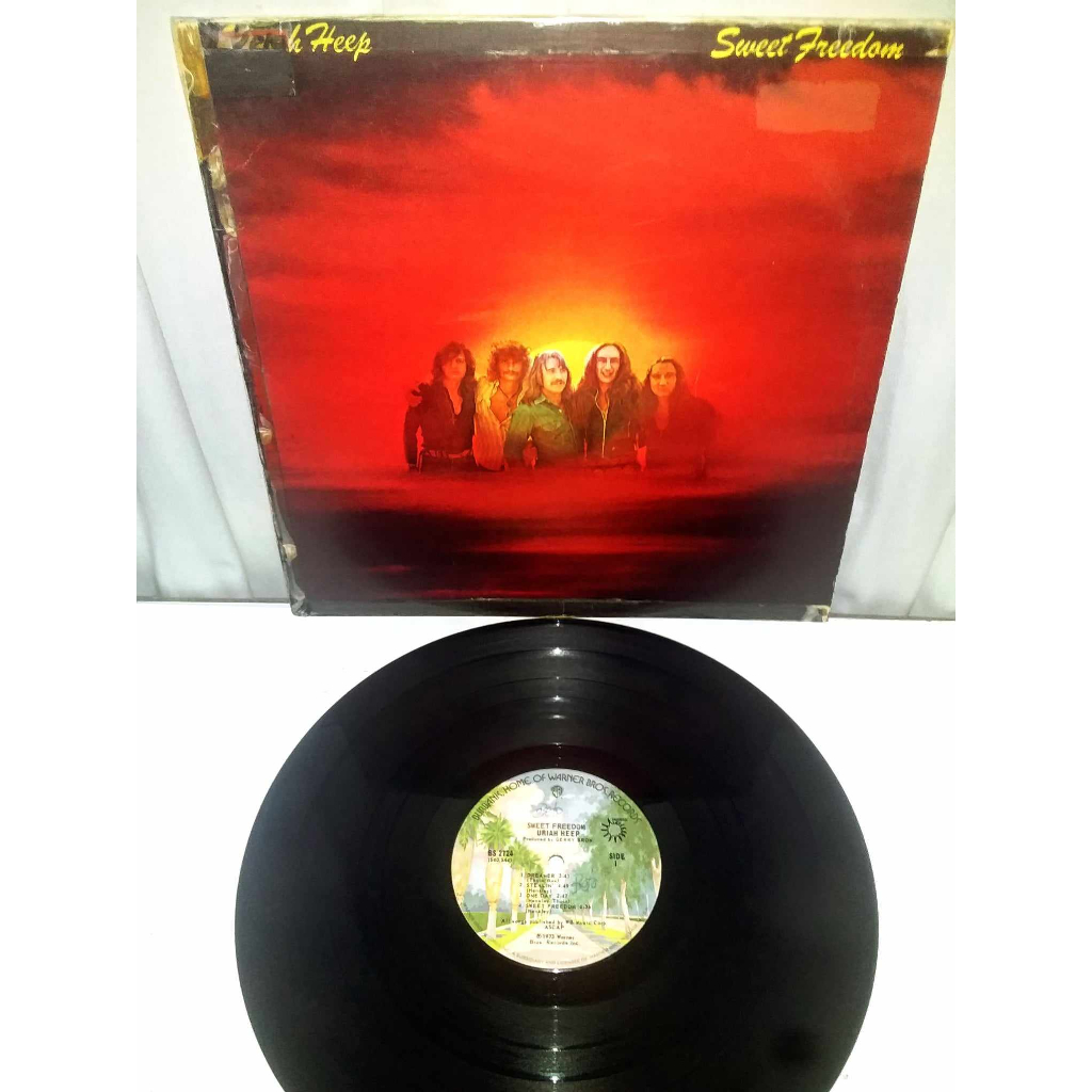 LP Uriah Heep - Sweet Freedom ( Deep Purple, Led Zeppelin, Lucifer's ...