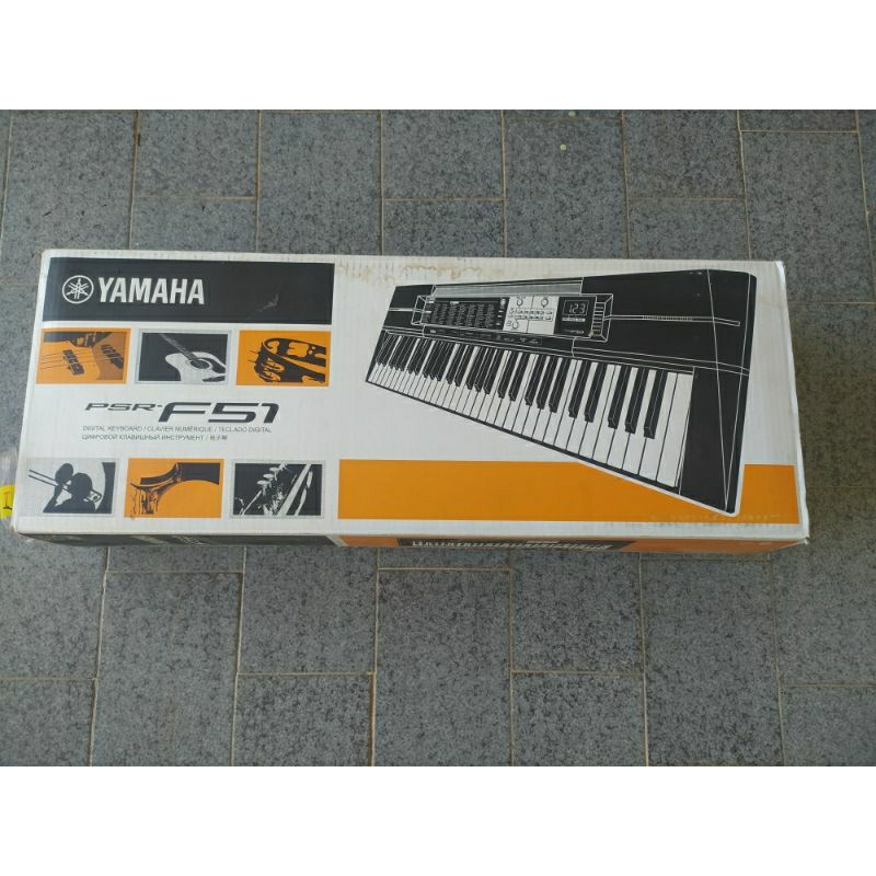 Teclado Yamaha Psr-F51 Divertido, fácil de utilizar e com Funções
