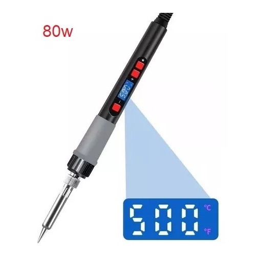 Ferro De Solda Bivolt 80w Ajustável Regulagem Digital