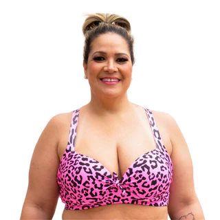 Sutiã de Biquíni do P ao Plus Size Sustentação Avulso Com Bojo e Aro
