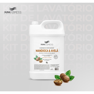 Condicionador Mandioca e Avelã Gunai Professional Lavatorio 5 litros