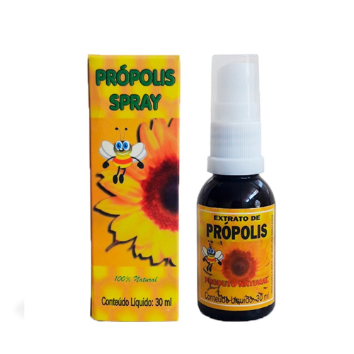 Kit 6 Extrato De Própolis Spray 30ml Mel Puro Original 20% Concetração ...