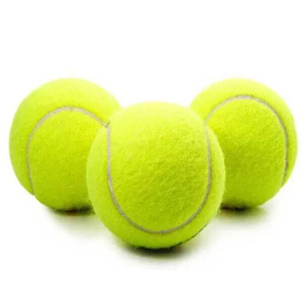 Bola De Tênis Feltro Esporte Lazer Treino Ao Ar livre Com 3 Unidades
