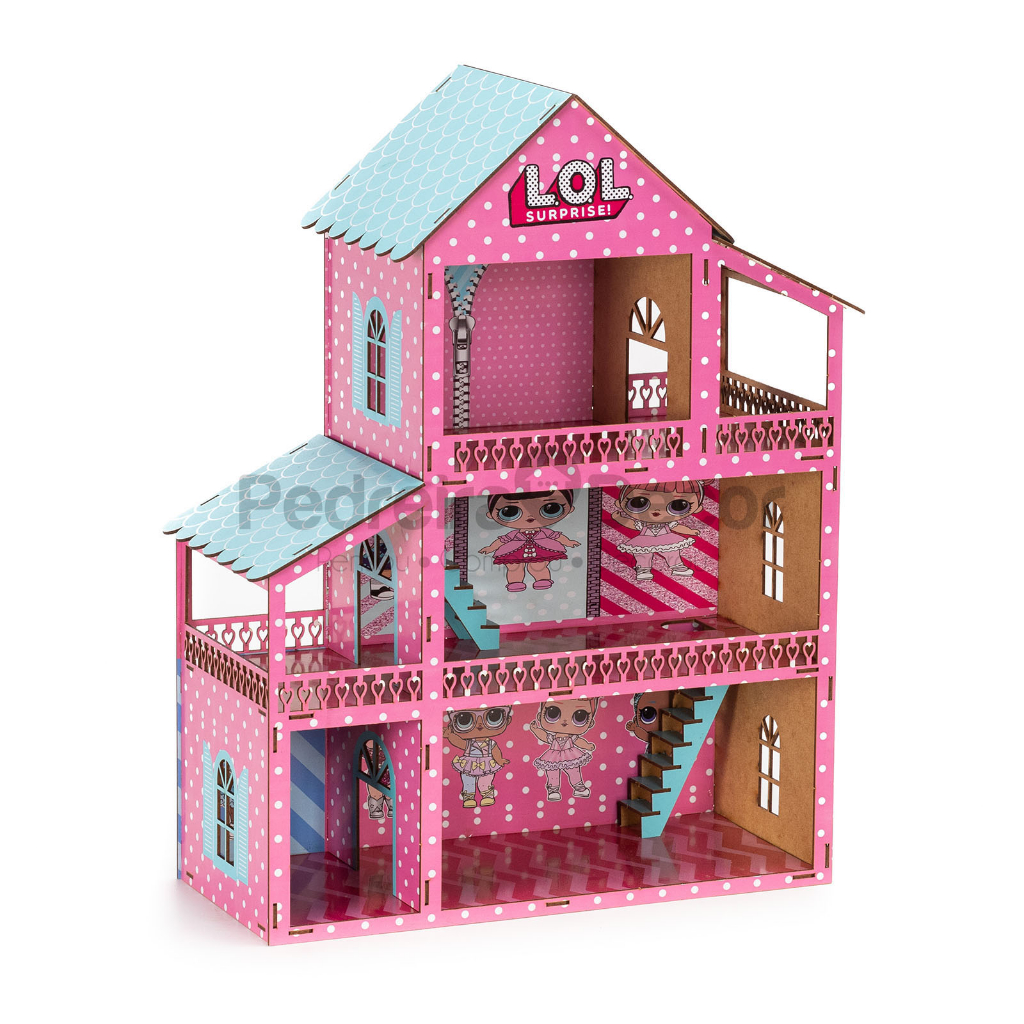 Brinquedos casa de boneca com música led luz em miniatura móveis acessórios  da boneca castelo musical dollhouse modelo de brinquedo para meninas  presente - AliExpress