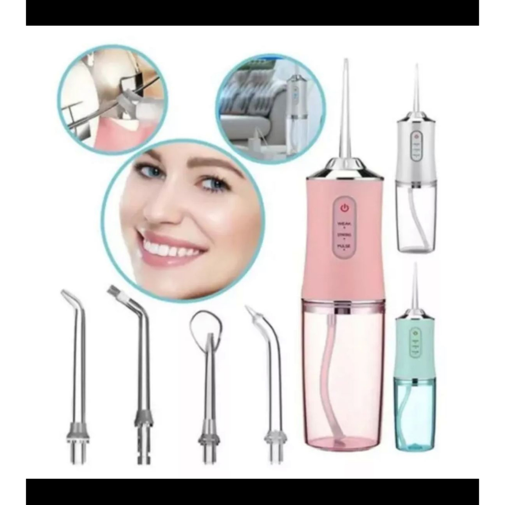 Irrigador Oral Para Dentes Jato D Gua Fio Dental Jato Power